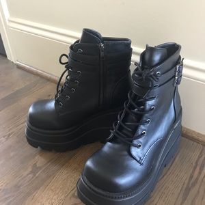 demonia technopagan boots